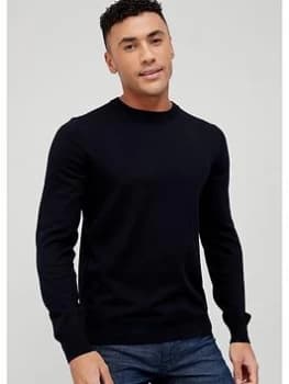 Hugo Boss Pacas Knitted Jumper Navy Size L Men