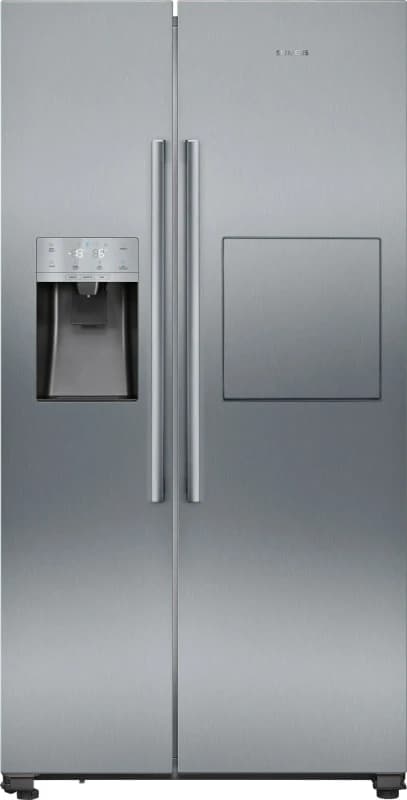 Siemens IQ-500 KA93GAIDP American Fridge Freezer - Brushed Steel - D Rated