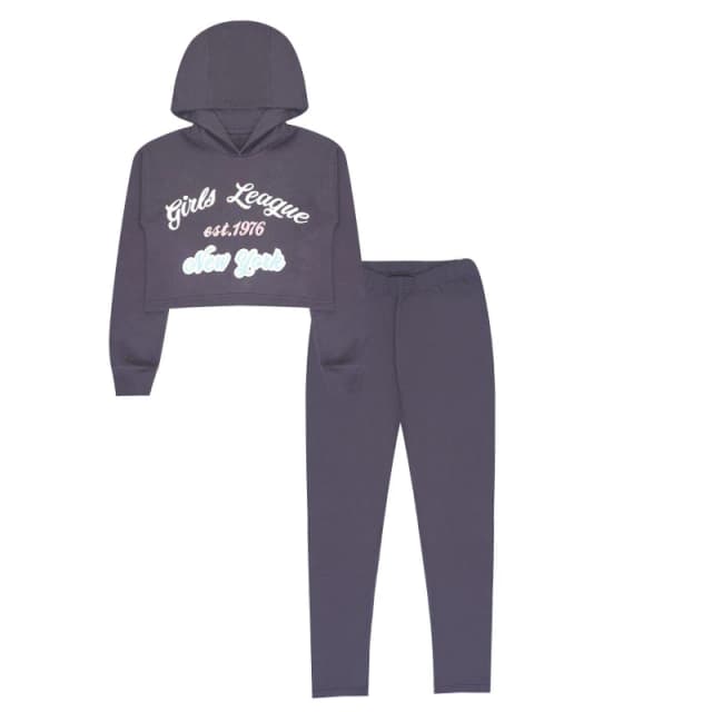 Miso Crp Hdy Set - Grey Grey 6 - 7 Years