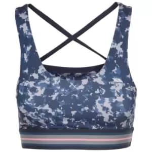 Trespass Womens/Ladies Stephanie Camo Crop Top (S) (Navy)