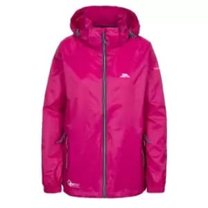 Trespass Qikpac X Unisex Packaway Jacket (XS) (Cassis)