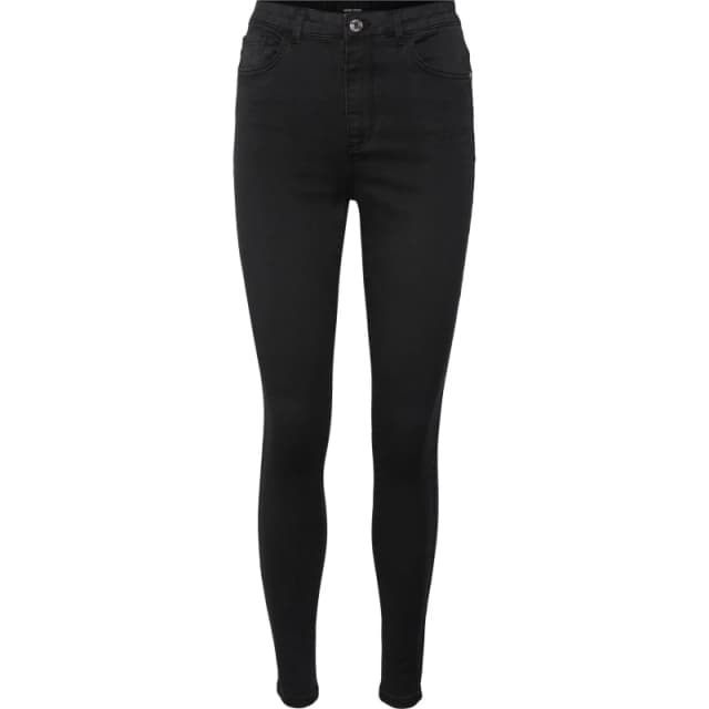 Vero Moda High Rise Slim Fit Jeans - Black 26 L29