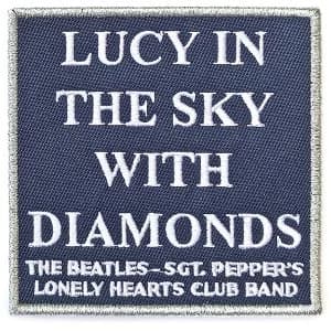 The Beatles - Lucy In The Sky with Diamonds Standard Patch