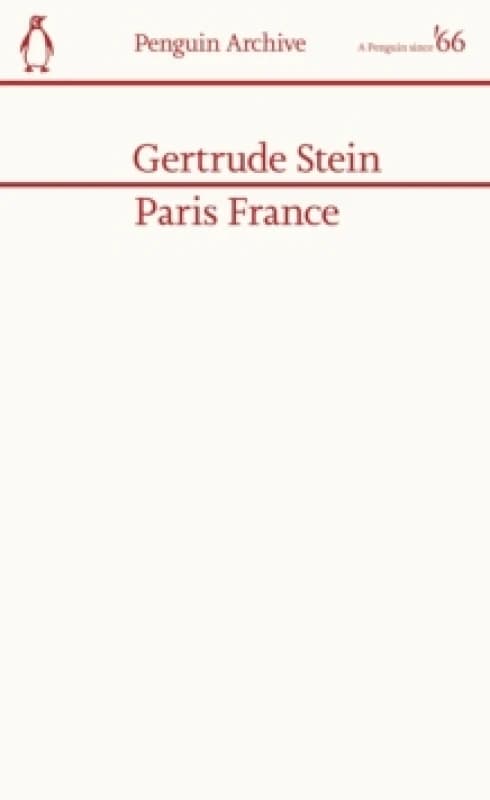 Paris, France. Paperback. By Gertrude Stein Books