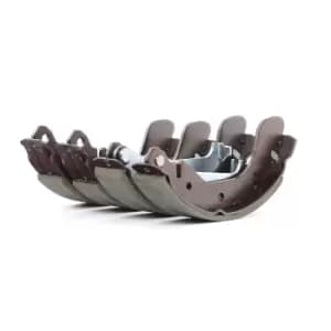 A.B.S. Brake Shoes 9158 Brake Shoe Set,Brake Lining OPEL,CHEVROLET,DAEWOO,Karl (C16),SPARK (M300),Aveo / Kalos Schragheck (T250, T255),KALOS