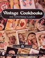 vintage cookbooks and advertising leaflets