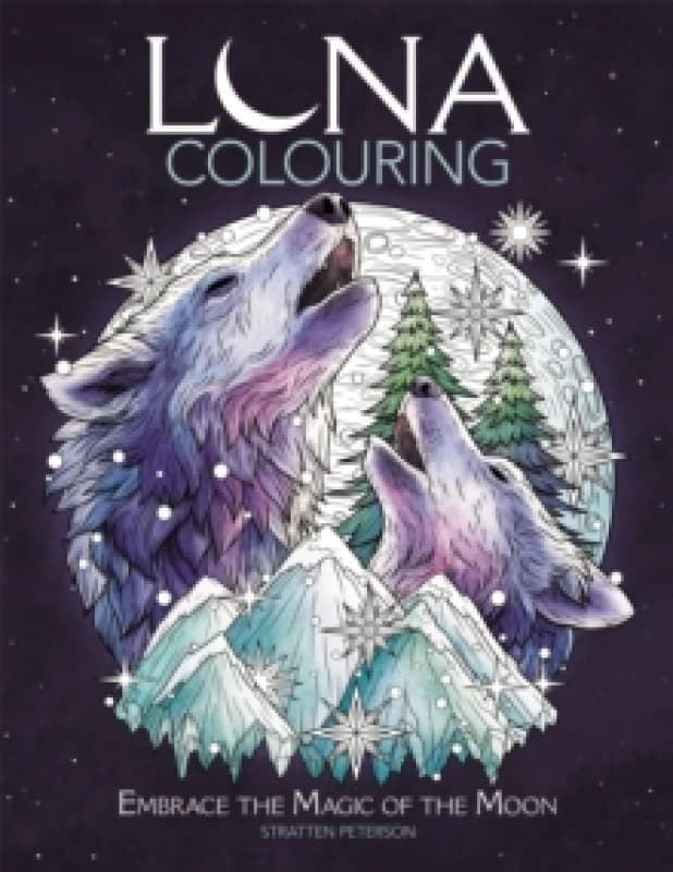 Luna Colouring : Embrace the Magic of the Moon Paperback / softback