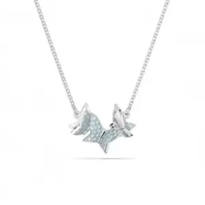 Lilia Rhodium Plated Butterfly Necklace 5662181
