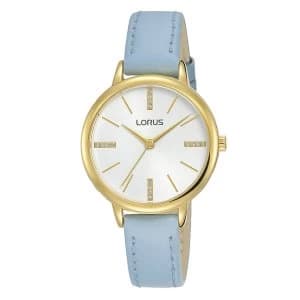 Lorus RG214QX8 Ladies Slim Leather Strap Dress Watch