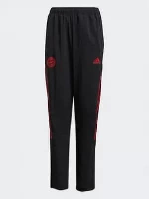 Boys, adidas Fc Bayern Tiro Presentation Tracksuit Bottoms, Black, Size 11-12 Years