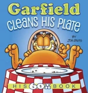 Garfield Cleans His Plate by Jim Davis Book