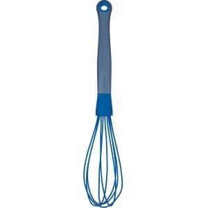 KitchenCraft Colourworks Silicone Whisk - Blue