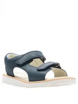 Clarks Boys Crown Root Sandal - Navy