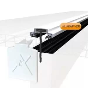 Alukap Xr Aluminium Roof Glazing Bar, (L)3M (W)45mm (T)20mm