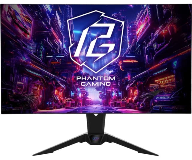 ASRock Asrock PGO32UFS computer monitor 80cm (31.5") 3840 x 2160 pixels 4K Ultra HD OLED Black 90LXA0N0-A0E1A0C