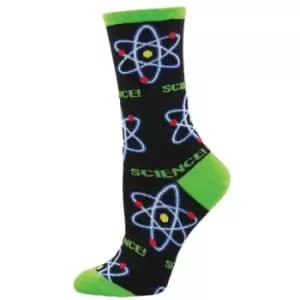 Socksmith Womens/Ladies Science Socks (One Size) (Black)