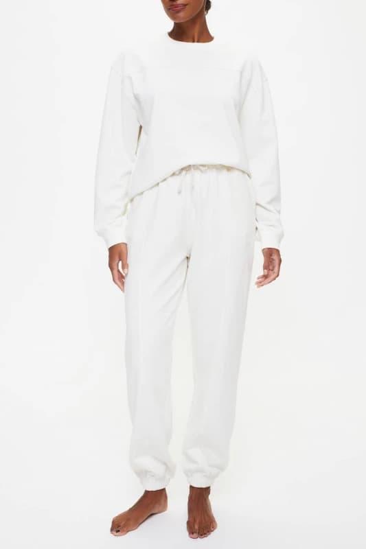 KBX Womens Bridal Jessica Sweat Jogger in White Size: 18 White Female 18