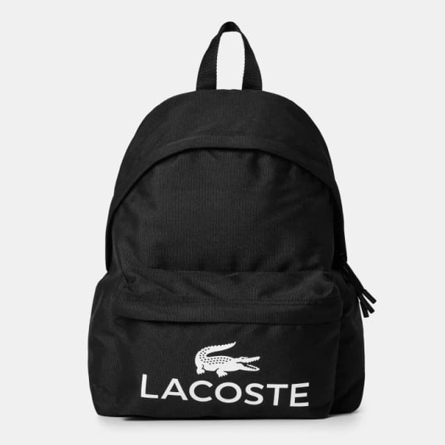 Lacoste Croc Sport Backpack Black Women ONE SIZE