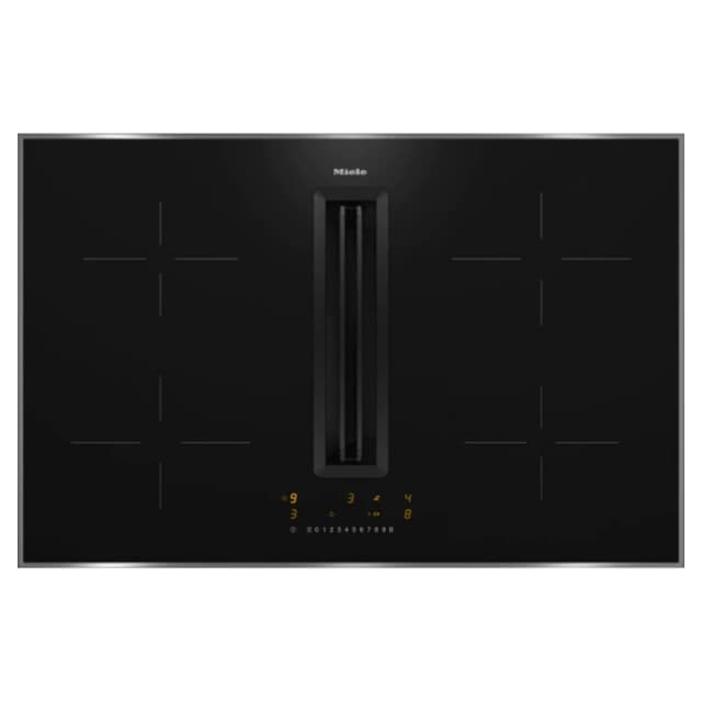 Miele KMDA7272FR-U 80cm Recirculating Air Venting Induction Hob - STAINLESS STEEL KMDA7272FR-U