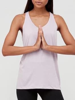 Nike Yoga Dri-FIT Tank Top - Purple Size XS Women