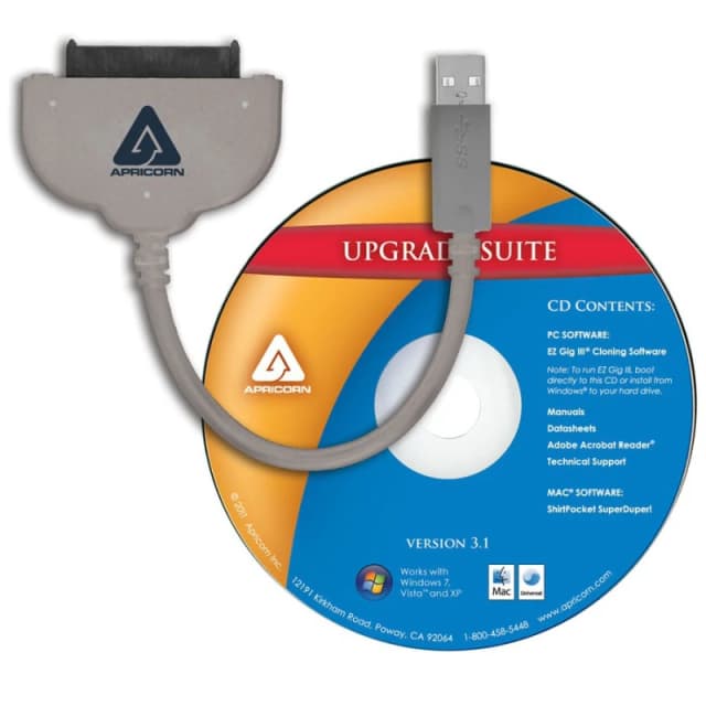 Apricorn ASW-USB3-25 interface cards/adapter