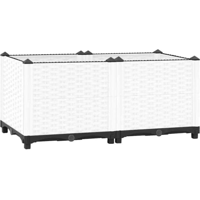 VIDAXL Raised Bed 80x40x38cm Polypropylene Vidaxl 8720845672003