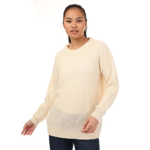 Vero Moda Thunder Longline Jumper - Beige Beige 8