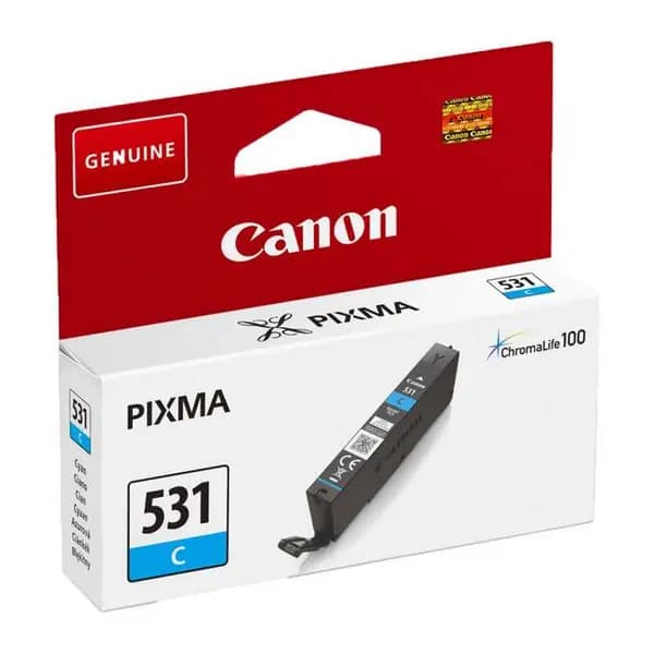 Canon CLI-531C Cyan Ink Cartridge - 6119C001 (Original)