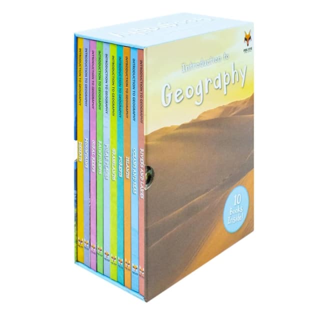 Introduction to Geography by Various Authors 10 Books Collection Set - Ages 5+ - Hardback Jasmine Brooke Books