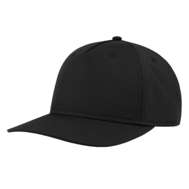 Atlantis Womens Ray S 5 Panel Baseball Cap in Black Female One Size