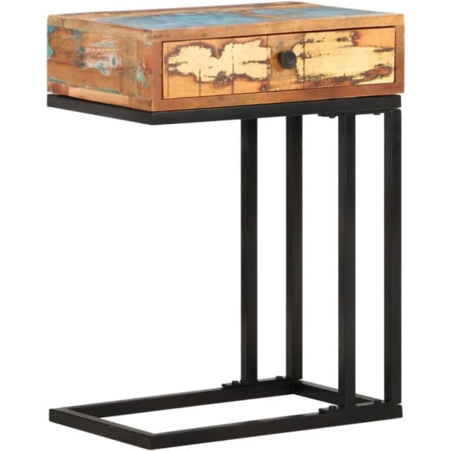 VIDAXL Vidaxl - U-Shaped Side Table 45x30x61cm Solid Reclaimed Wood 8719883998305