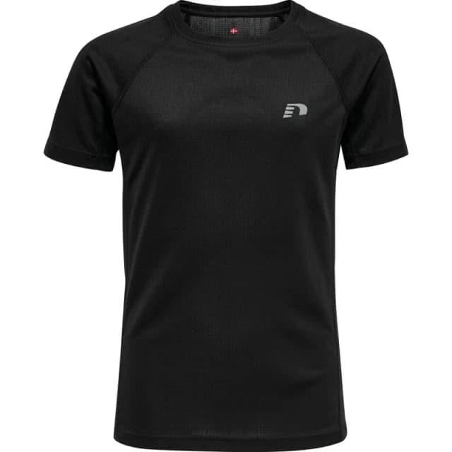 Children's running T-Shirt Newline core Noir Unisex 8 ans