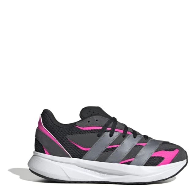 adidas Lightblaze Trainers Kids Black/Pink female 3 (35.5)