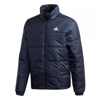 Adidas 3 Stripe Insulated Jacket - Navy, Size S, Men