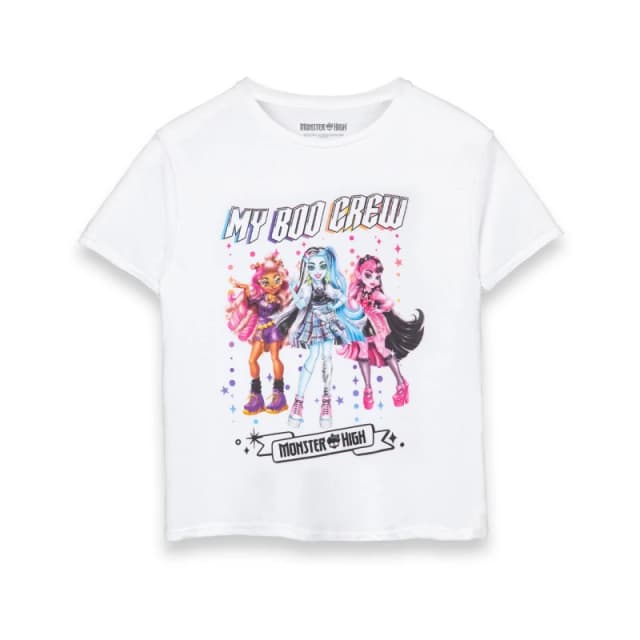 Monster High Short Sleeved T-Shirt White female