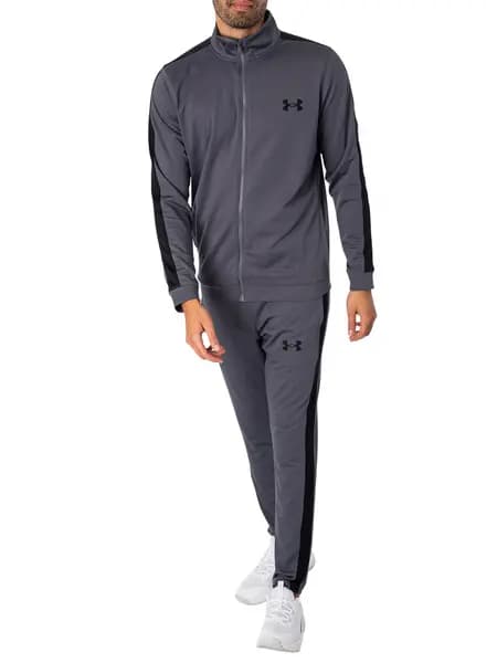 Under Armour Knit Tracksuit Pitch Grey / Black L