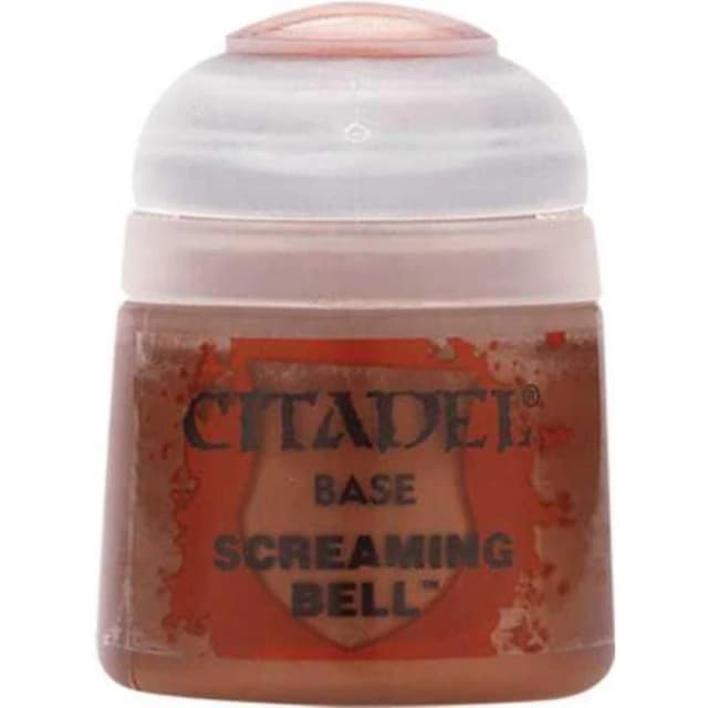 Citadel Games Workshop Colour Base: Screaming Bell (12ml) Paint Multi