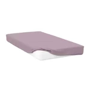 Belledorm 400 Thread Count Egyptian Cotton Fitted Sheet (Kingsize) (Mulberry)