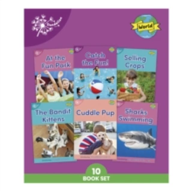 Phonic Books Dandelion World Stages 16-20 : Simple two-syllable words and suffixes Multiple-component retail product, slip-cased