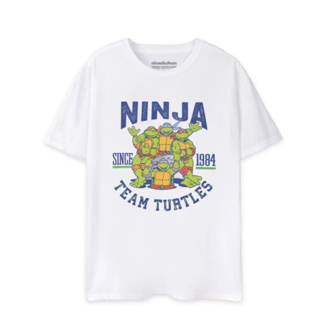 Teenage Mutant Ninja Turtles Short Sleeved T-Shirt White