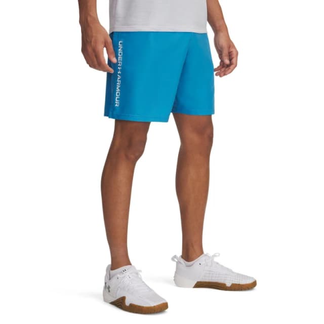 Under Armour UA Tech Woven Wordmark Shorts Ether Blue male L
