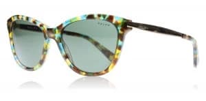 Ralph RA5201 Sunglasses Teal / Tortoise / Gold 145671 54mm