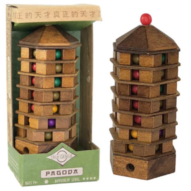Paul Lamond Games True Genius Chinese Pagoda - Brand New And Sealed