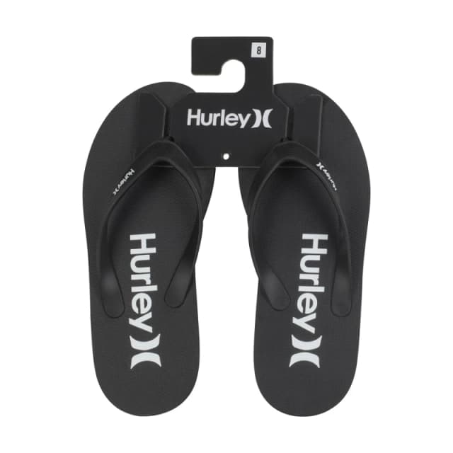 Hurley 1 Pack Flip Flops Mens - Black 7