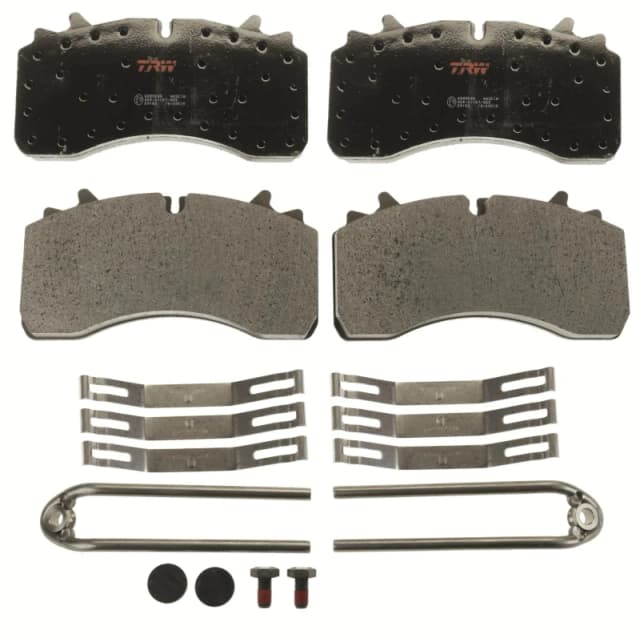 TRW GDB5094 Brake pad set prepared for wear warning indicator Brake Pad Set,disc brake (402)
