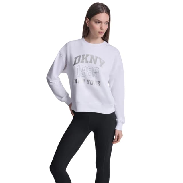 DKNY Rhin Logo CN Ld62 White female 8 (XS)