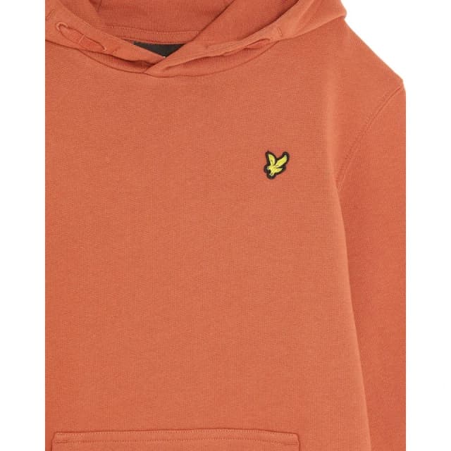 Lyle and Scott Classic Hoodie Juniors Brick unisex 8-9 Yrs