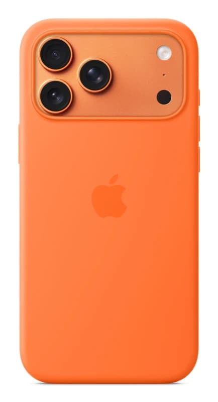 Apple Silicone Case with MagSafe for iPhone 17 Pro Max - Orange