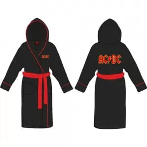 AC/DC - Logo Unisex Bathrobe - Black