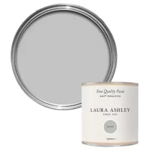 Laura Ashley Silver Matt Emulsion Paint, 100ml Tester Pot